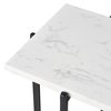 Elk Studio Accent Table, 10 in W, 10 in L, 18 in H, Metal Top S0035-11198